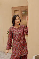 Printed - Cotton - 2pc - D711